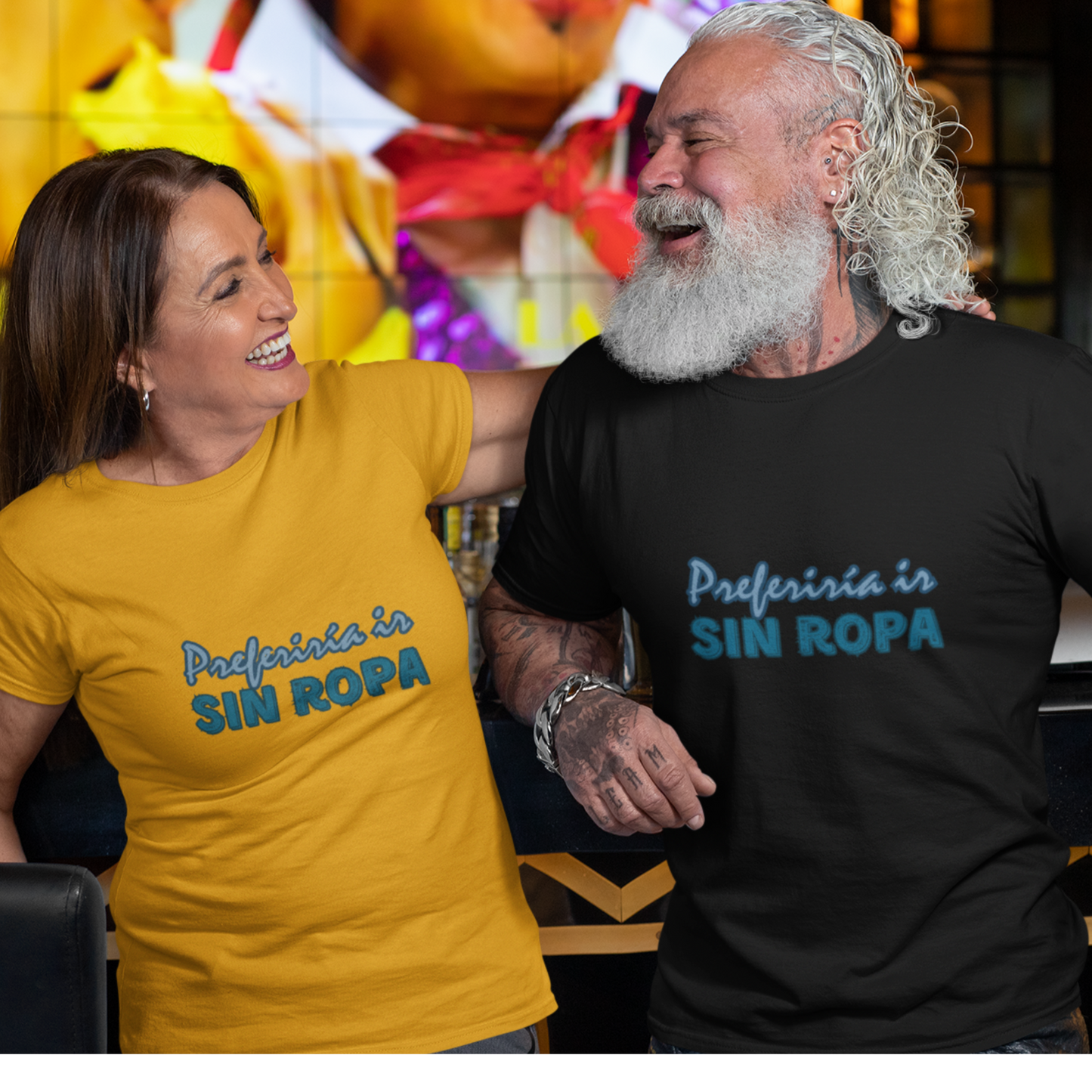 Preferiría ir sin ropa